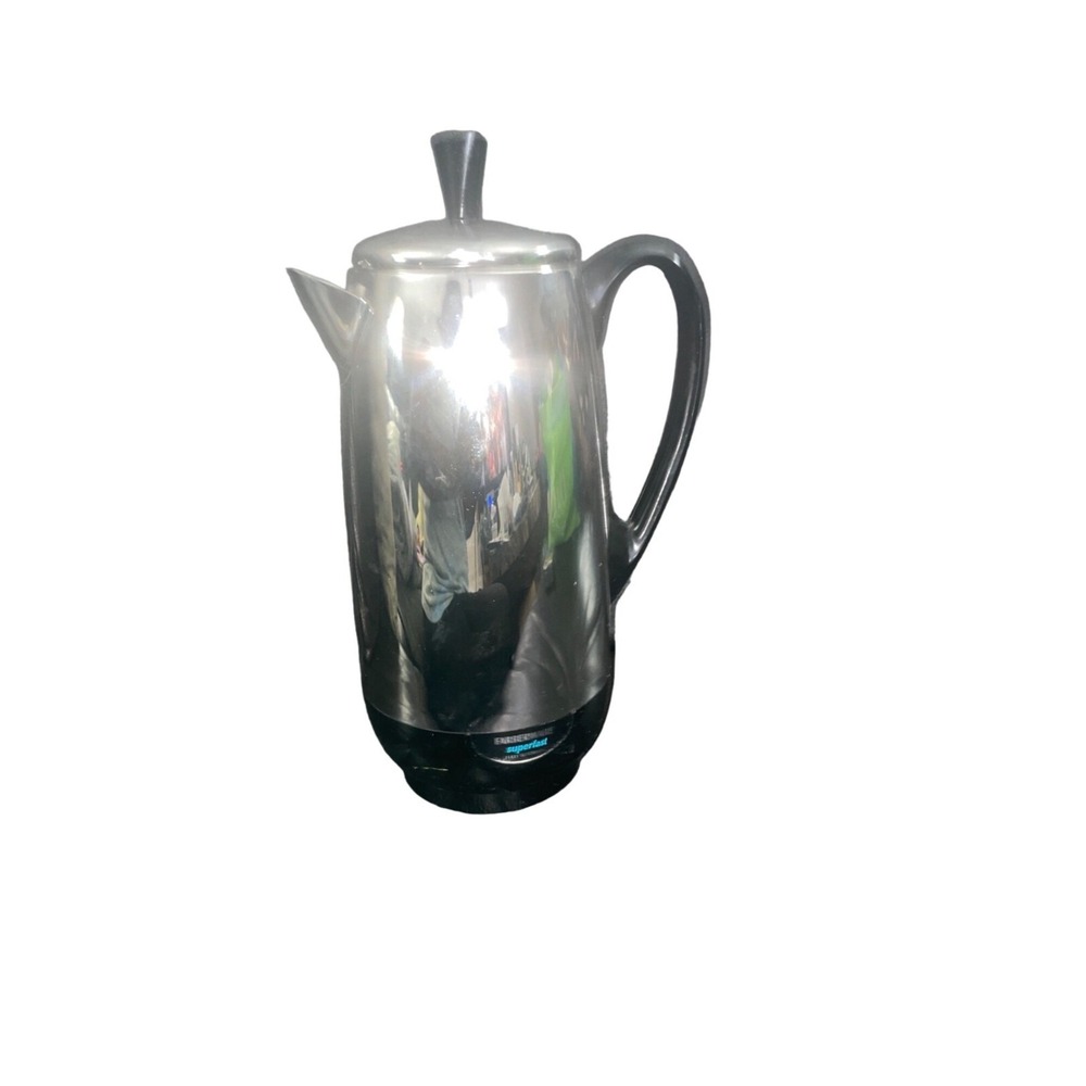 Farberware‎ Superfast 12 Cup Electric Coffee Percolator Stainless Steel FCP412-A